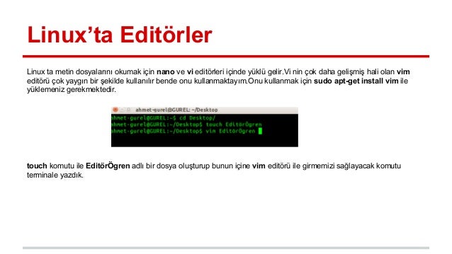 Linux sürümünün nasıl bulunacağı, temel komutlar Linux sürümünün nasıl bulunacağı, temel komutlar
